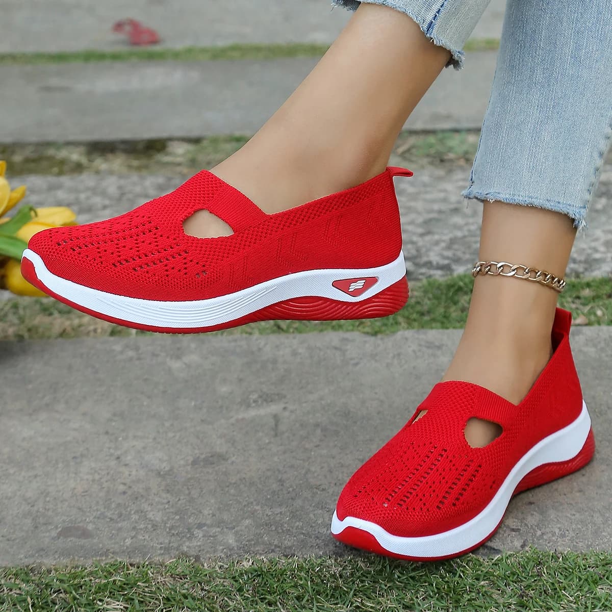 Scarpe da donna, scarpe sportive da donna 2025, Scarpe da donna 2025, scarpe traspiranti e perforate, scarpe traspiranti e comode