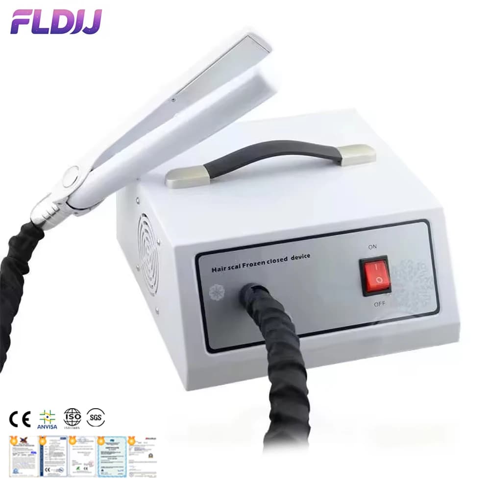 Ferro per Capelli Portatile con Tecnologia Freeze-Enclosed - Attrezzatura Professionale per Salone per Permanente, Lisciatura e Colorazione (Supporto OEM)