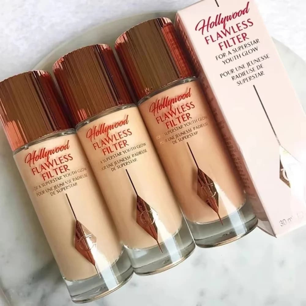 Charlotte Tilbury Hollywood Flawless Filter Beautiful Skin Radiant Concealer Sweatproof Waterproof Natural Radiant Glow Makeup