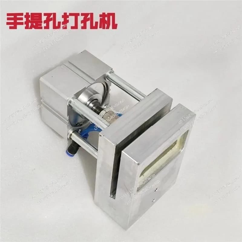Bag making machine Hand hole punch Plastic bag Non-woven hand hole pneumatic punching machine