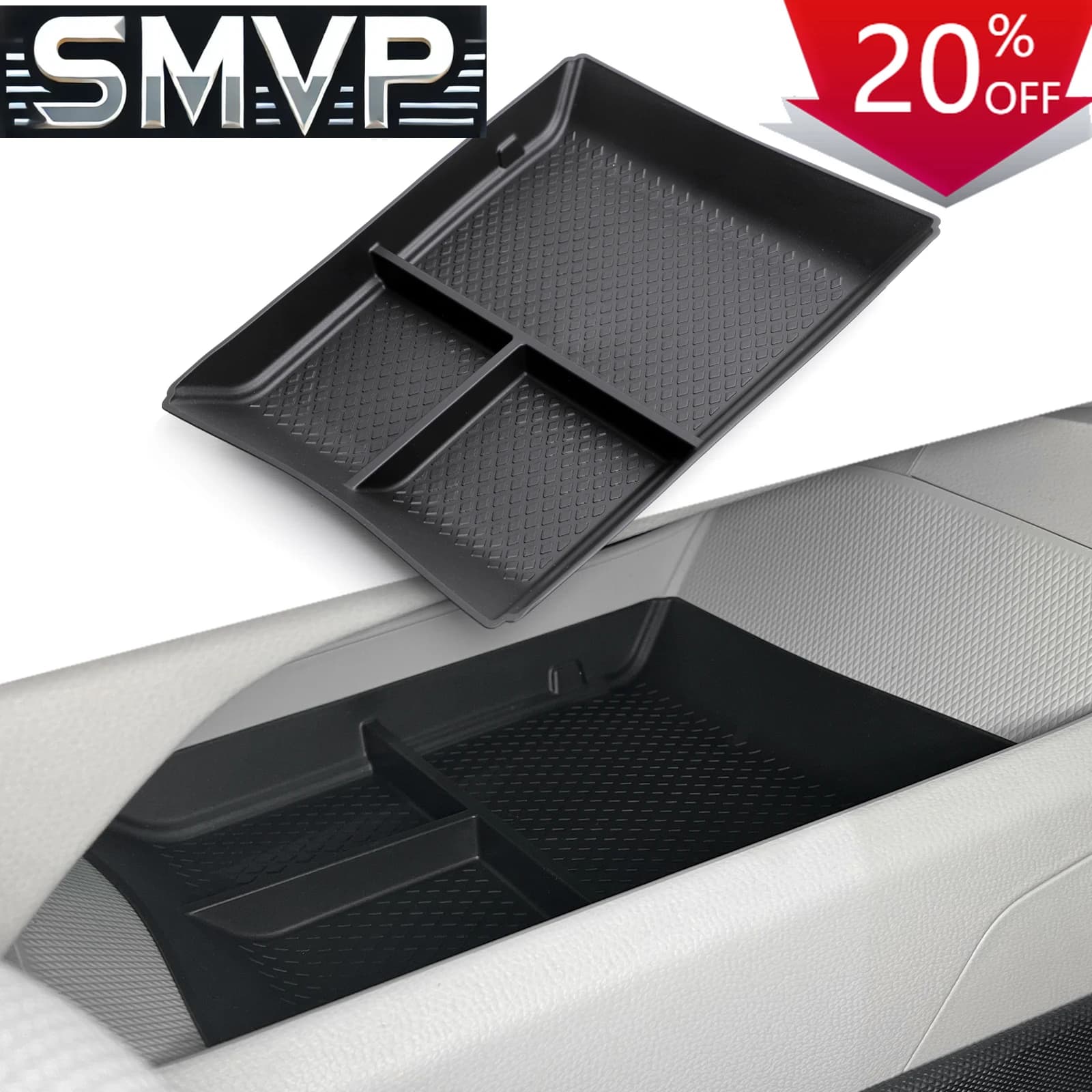 Adatto per scatola portaoggetti per console centrale VW ID.7 ID7 Accessori per organizer per vassoio centrale inferiore per auto Riordino TPE