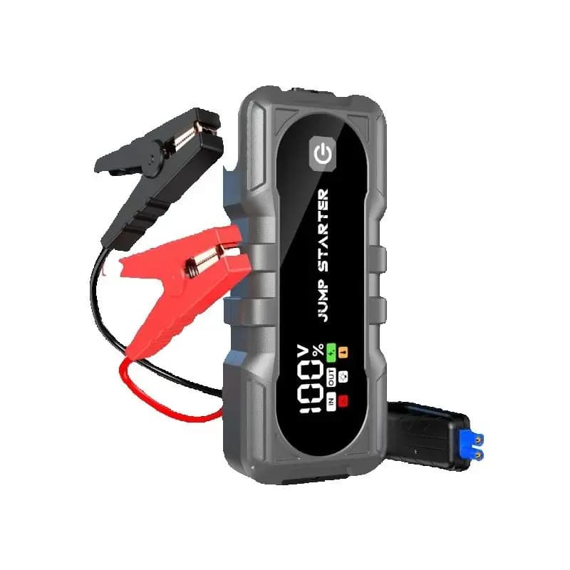 Avviatore di Emergenza per Auto 16000mAh, Caricabatterie 12V 2500A con PowerBank, Ricarica Rapida e Luce LED per Auto e Camion