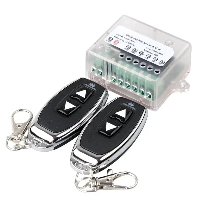 Interruttore di Controllo Remoto per Motore B92B-DC 12V 24V 36V per Porte Retrattili, Tende, Attuatori Lineari Elettrici