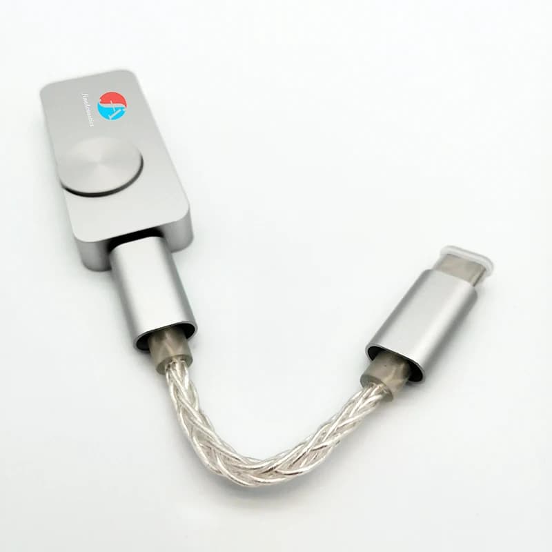 Cavo USB DAC portatile Amplificatore per cuffie CS43131 PCM384khz DSD256 Tipo C a 2,5/3,5 mm Compatibile Ios Android