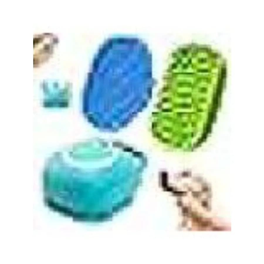 【Nuovo stile】 Spazzola da bagno per cani 3 pezzi, spazzola per shampoo per cani, spazzola per il bagno, spazzola per la doccia per cani, accessori per il bagno per cani, adatta per la toelettatura