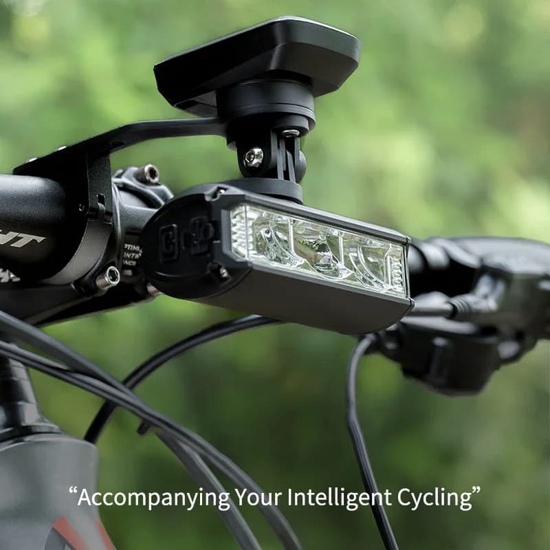 ESLNF 1700 Lumen Luce per bici Ricarica USB 4000mAh LED Ciclismo Lampada frontale Faro in alluminio MTB Torcia da strada Luce per bicicletta