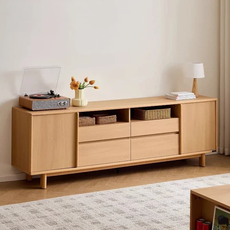 Modern Simplicity Log Style Living Room Storage Coffee Table TV Cabinet Tv Stand Monitor Stands Mueble Living Room Furniture
