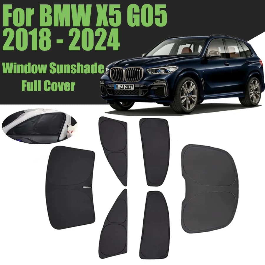 Personalizzato Finestra di Automobile Parasole Per BMW X5 G05 2018 - 2024 Copertura Completa Privacy Tenda Cieca Parabrezza Anteriore 2019 2020 2021 2022 2023