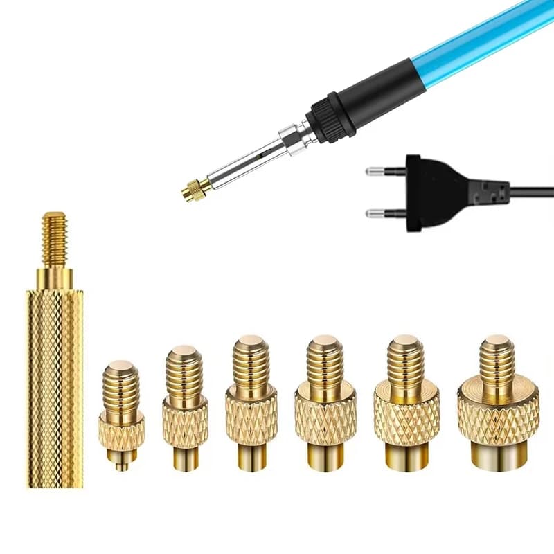 M2 M3 M4 M5 M6 M8 hot welding point for 3D printer brass thread inserts - Hot thread insert kit