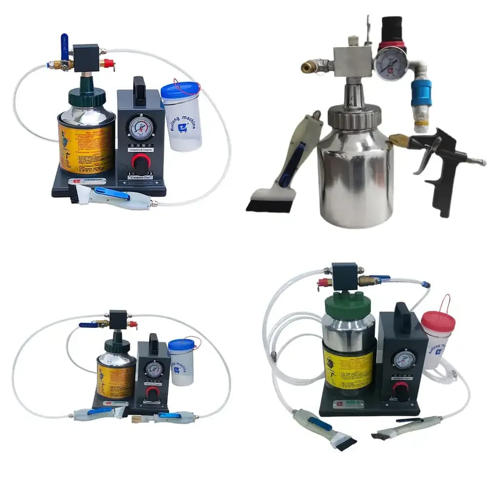 Macchina Automatica Pneumatica per Riempimento Colla, Mini Spruzzatore per Sacchetti, Custodie Cellulari, Scarpe e Pelle