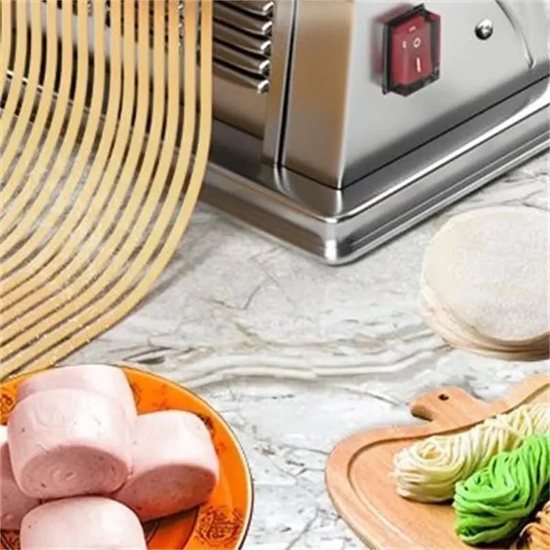 Macchina Elettrica JCD-10 per Fare Pasta e Pancake, Impastatrice e Sfogliatrice per Noodle