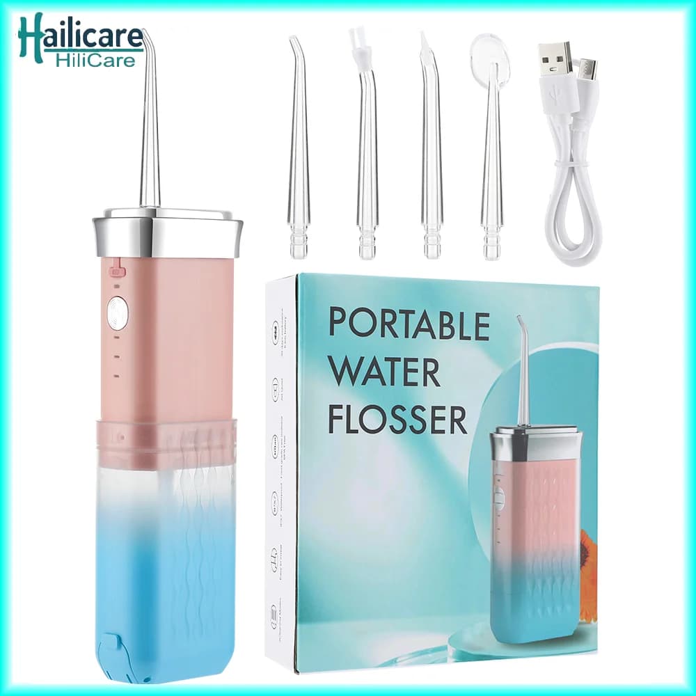 3 Mode Foldable Water Floss Ultrasonic Dental Scaler Oral Irrigator Electric Tooth Cleaning Teeth Whitening Oral Care For Travel
