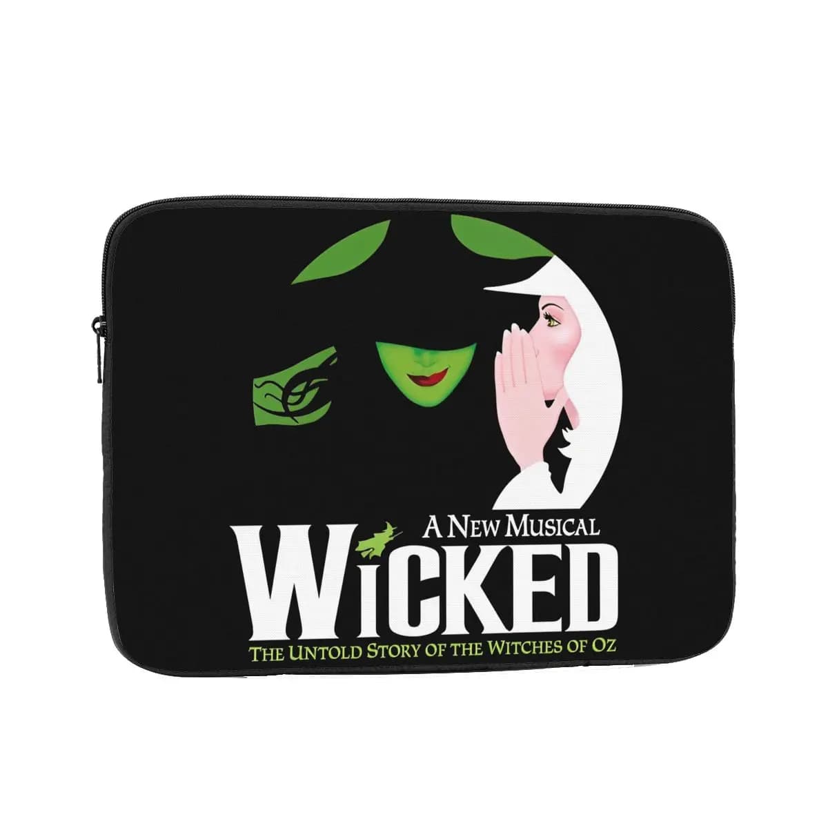 Wicked Elphaba & Glinda Custodia per laptop 12 "13" 15 "17" Notebook Liner Sleeve Movie Musical Computer Custodia antiurto