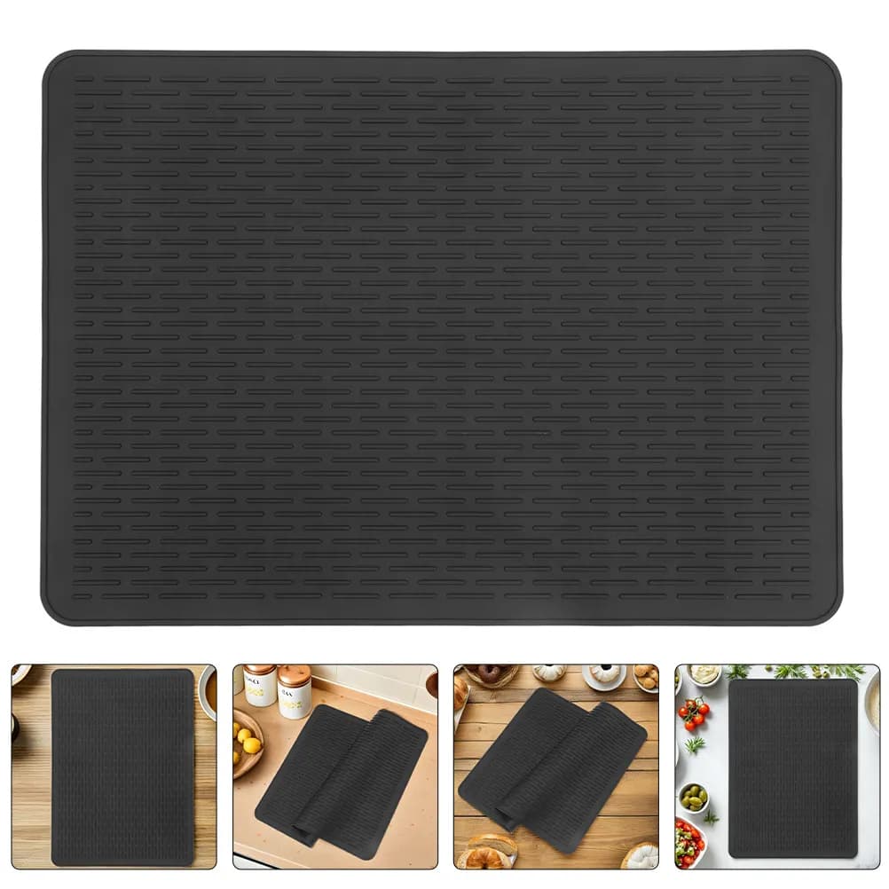 Heat Resistant Silicone Countertop Mat for Induction Hob Stove Top - Multi-Scene Worktop Protector Baking Bbq Hot Pot Air Fryer