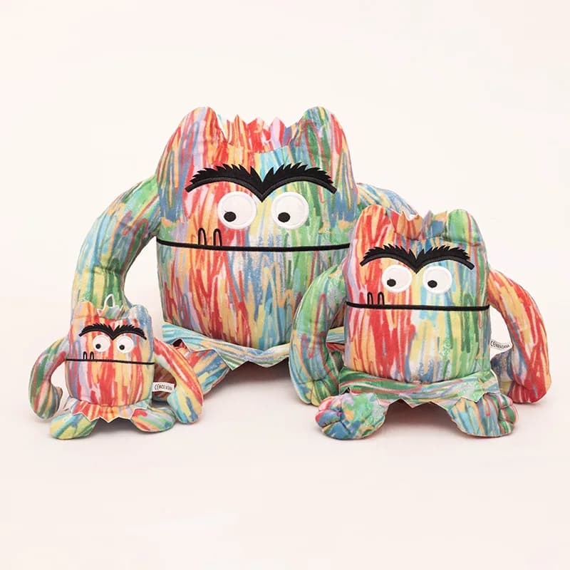 15-35 cm Il Colore Mostro Peluche Bambola Giocattolo Bomboniere Decor Bambini Bambino Placare Cuscino Peluche Giocattoli di Peluche Per I Bambini Bei Regali