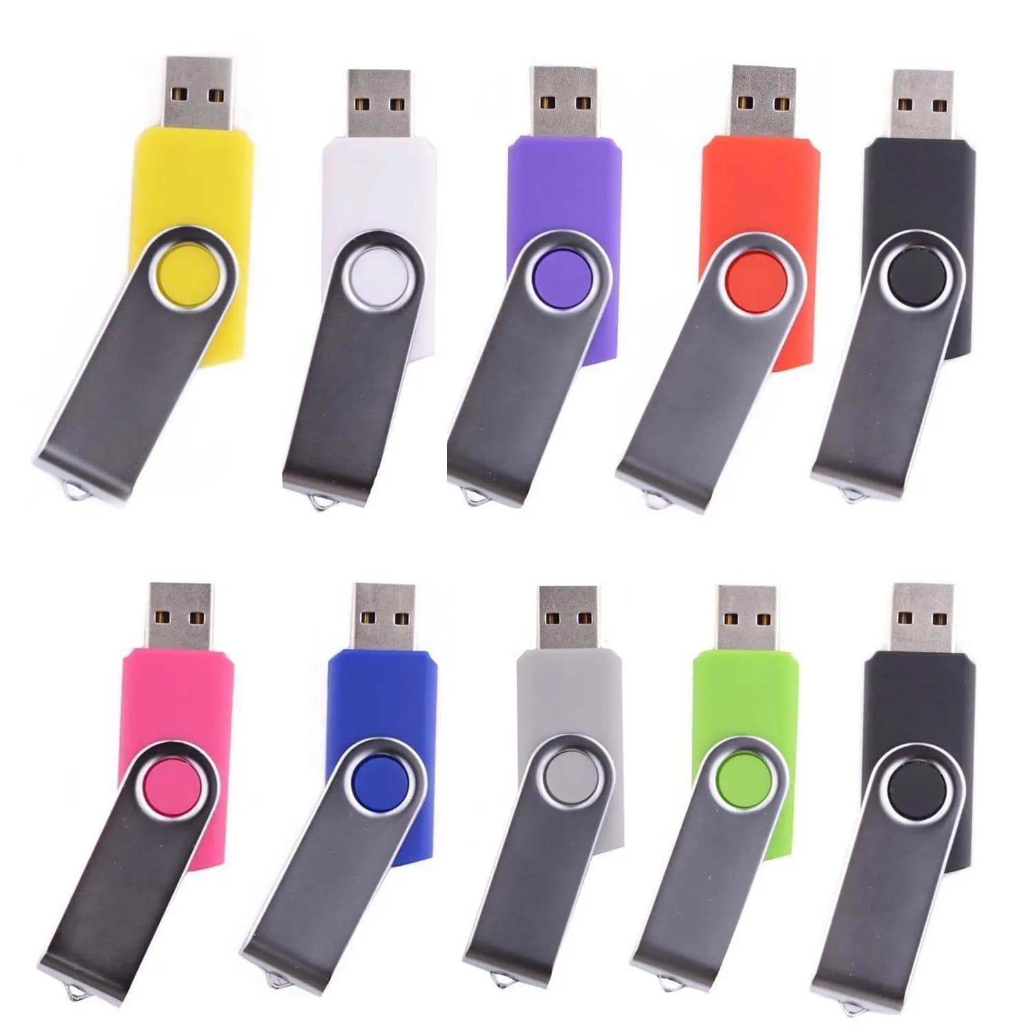 penna per pollice con chiavetta USB flash drive all'ingrosso/lotto/sfusa da 10 pezzi