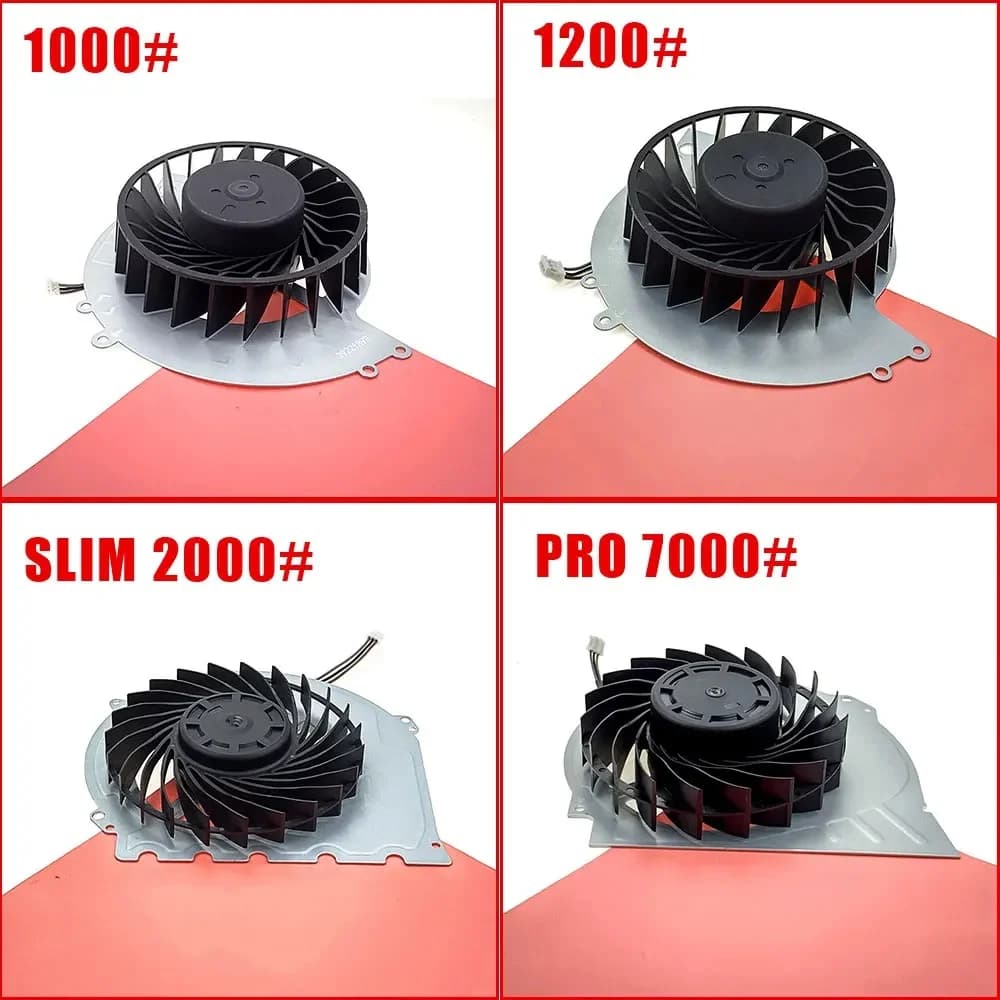 Ventola di raffreddamento interna originale per console di gioco PS4 Pro FAN Cooler serie 1000/1200/2000/7000 Sostituzione per ventola silenziosa host PS4