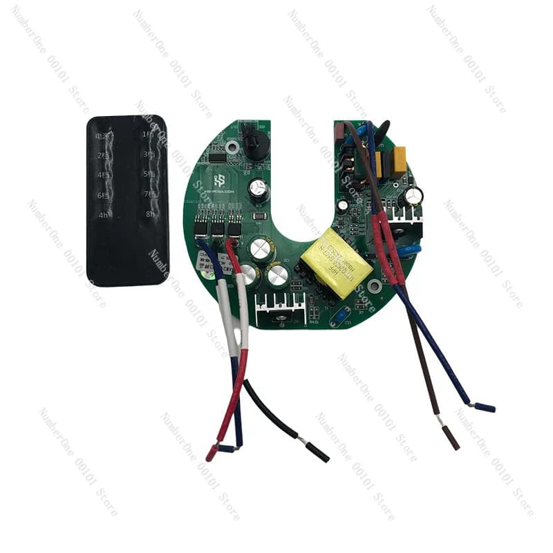 Scheda di controllo PCBA per motore brushless per chiave elettrica industriale mini, design del circuito di azionamento ventola