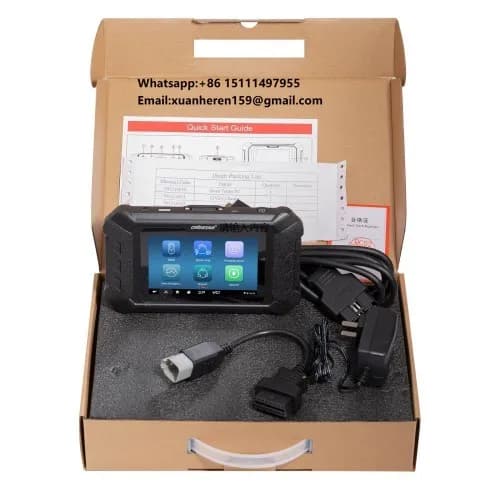Analizzatore Diagnostico Marino Portatile Obdstar Iscan per Motori Sea-Doo e Tutti i Modelli BRP, Sistema Operativo Android, Display LCD, Supporto 2018