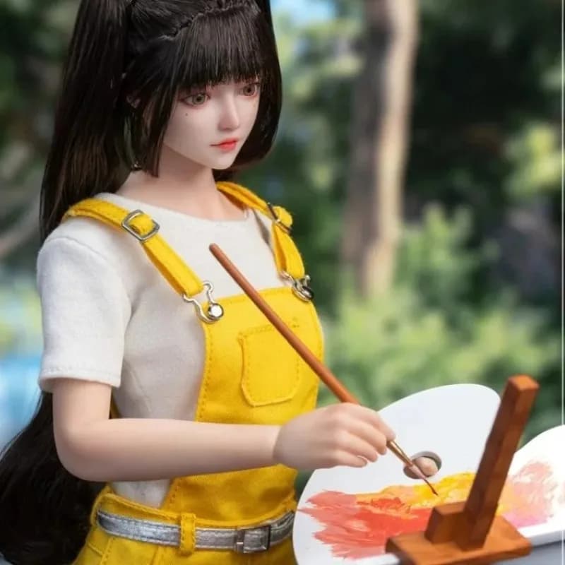 Pre-sale 1/6 Scale Female Body with Head Sculpture Clothes Shoes Board Brush Set Action Figures Toys Collection Model Gift Decor
