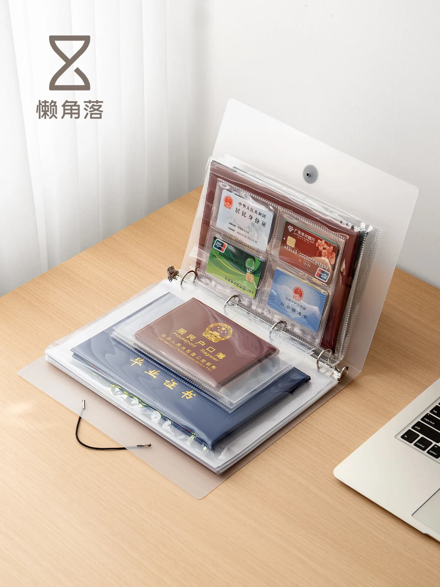 Family Document Storage Bag Loose Leaf Instruction Manual Archive Report A4B5 Pregnancy Check Materials File Folder Storage