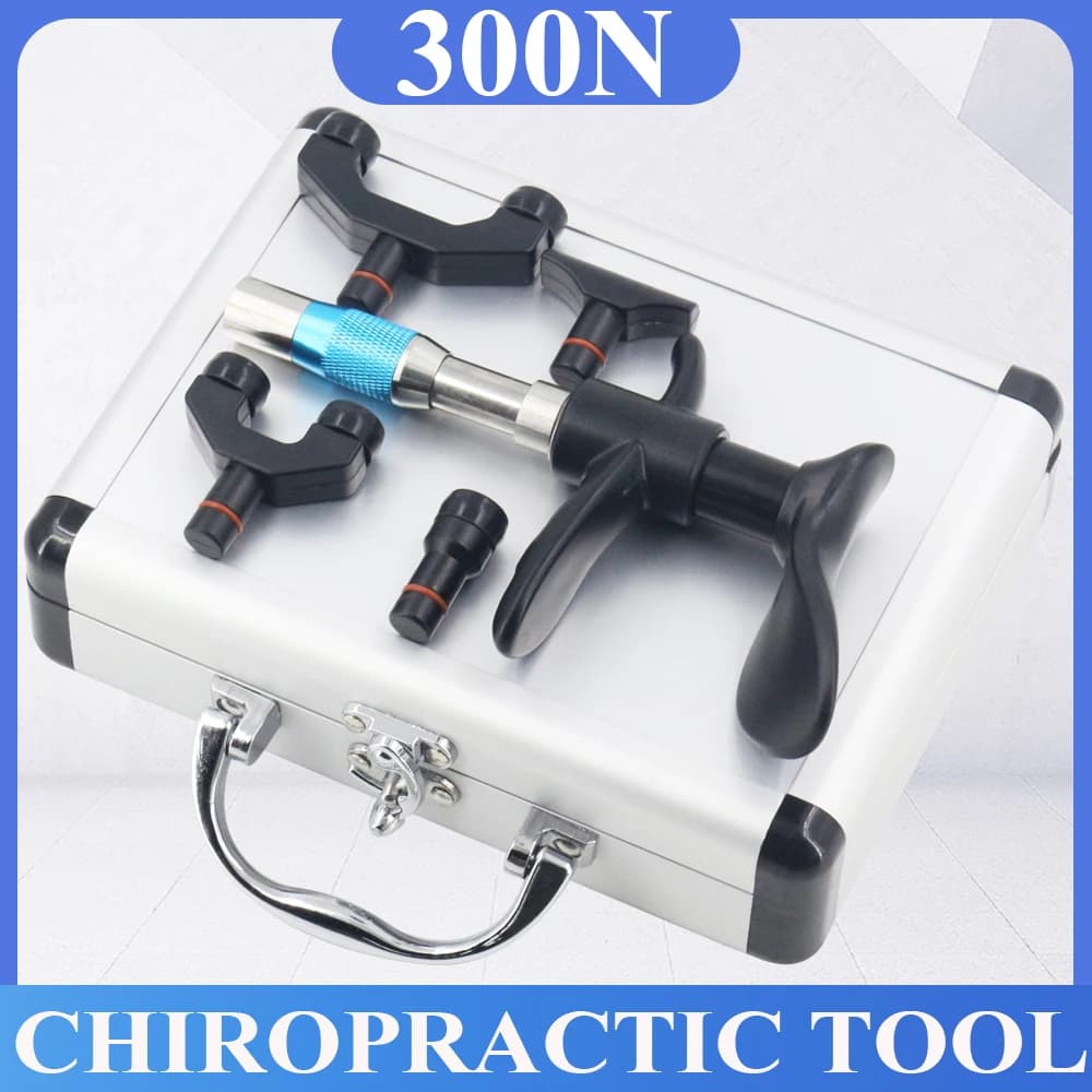 300N Chiropractic Adjustment Tool, Spinal Correction Manual Gun, Body Relaxing Massage and Relief from Articular Pain