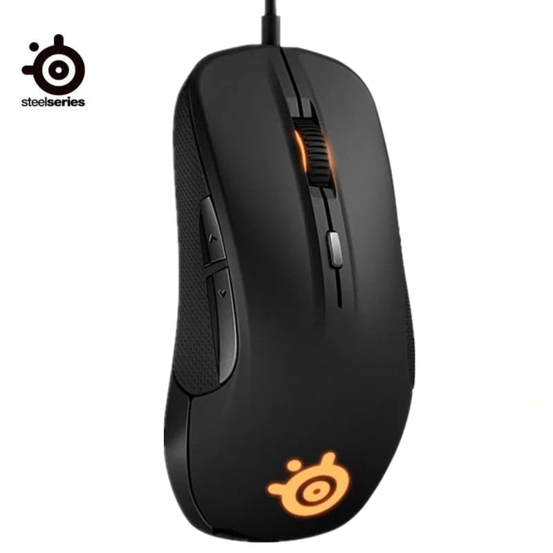 Mouse da gioco SteelSeries Rival 300S originale al 100% cablato 7200 DPI RGB LED LOGO Mouse ottico Gamer Mouse USB per Dota 2