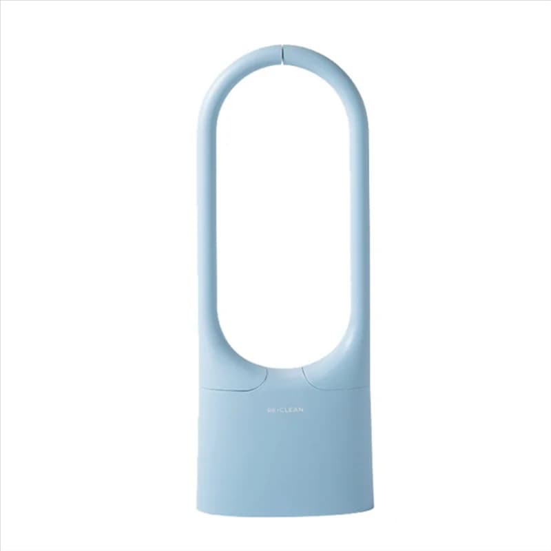 La scopino per WC montata senza bisogno di perforare lo strumento per la pulizia del WC in materiale siliconico alto Lavaggio Blue-AT30