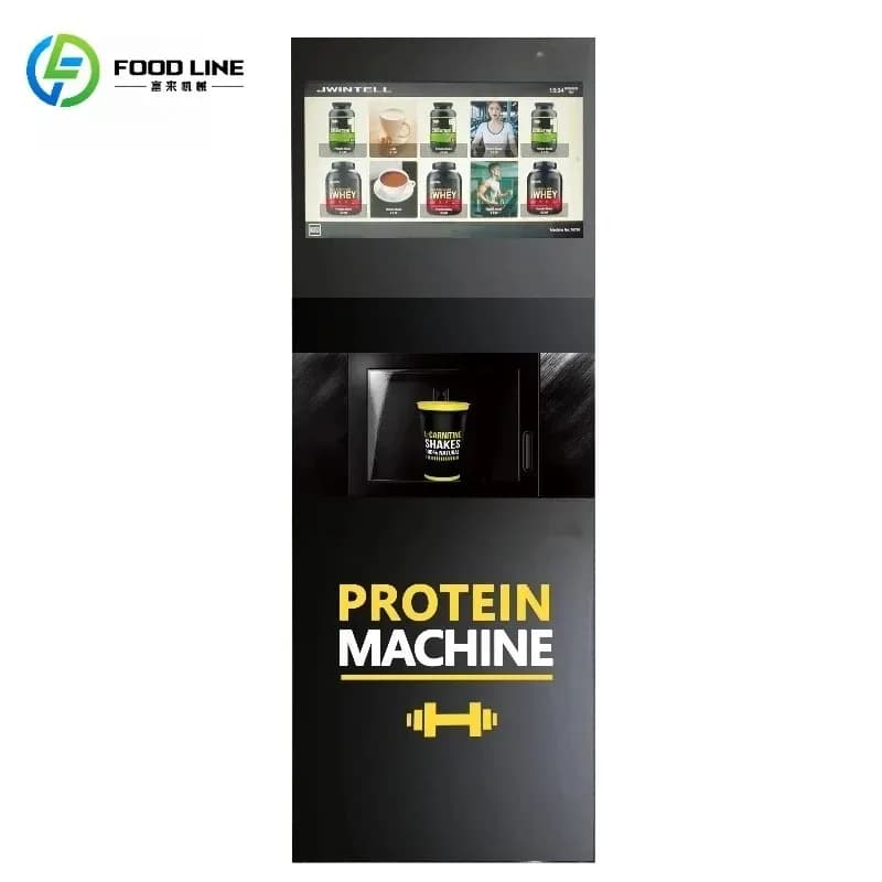 Direct Sales Powder Automatic Protein Dispenser Automatic Gym Protein Dispenser with Chinese Factory Touch Screen