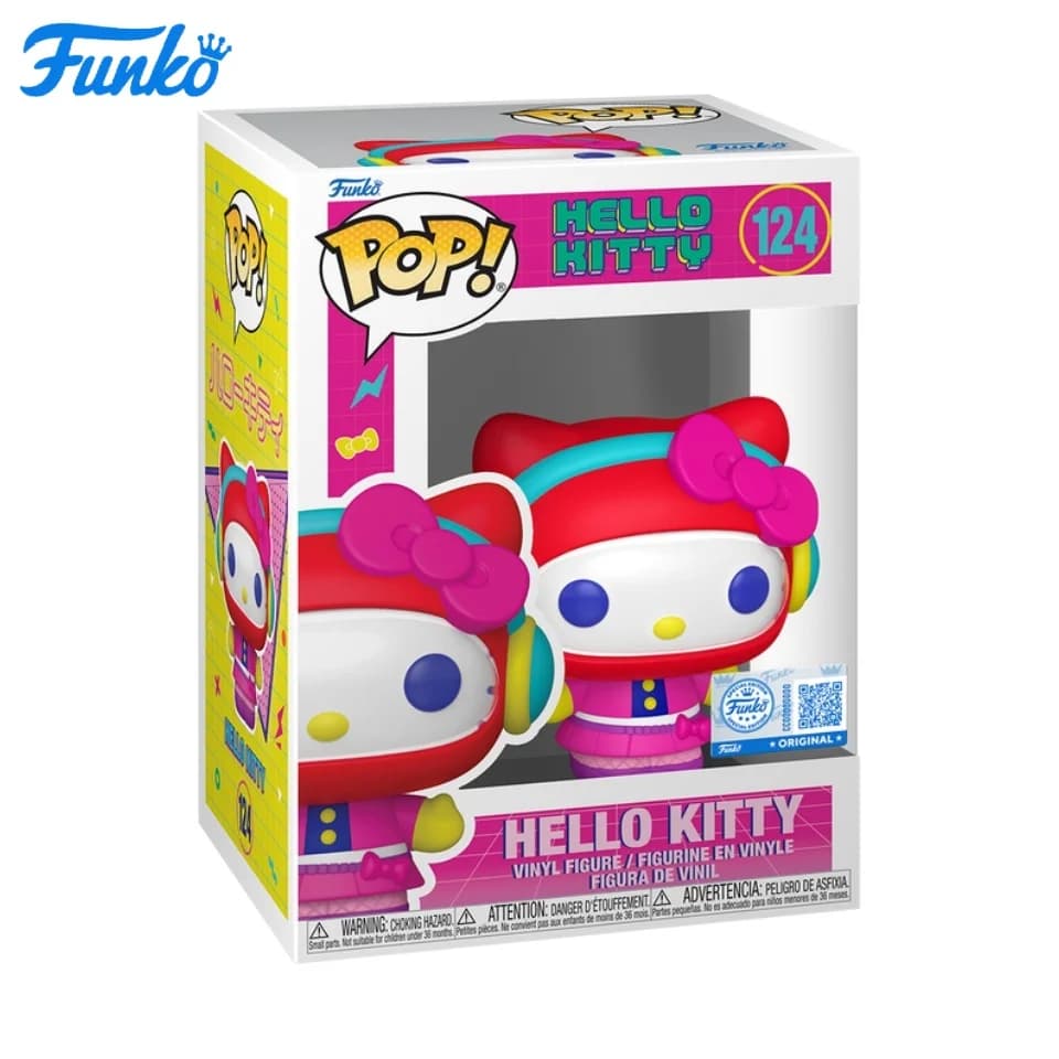 Funko Pop Sanrio: Hello Kitty - Hello Kitty (Versione Arcade) - Regalo di Capodanno - Ottimo regalo per amici e familiari per Natale, Capodanno e compleanni, Decorazione a tema pop culture, Regalo di compleanno, Oggetti da collezione a tema fumetti, Merchandise ufficialmente licenziato, Oggetti da collezione premium, Oggetti ricordo a tema fumetti, Regalo per geek, Oggetti da collezione
