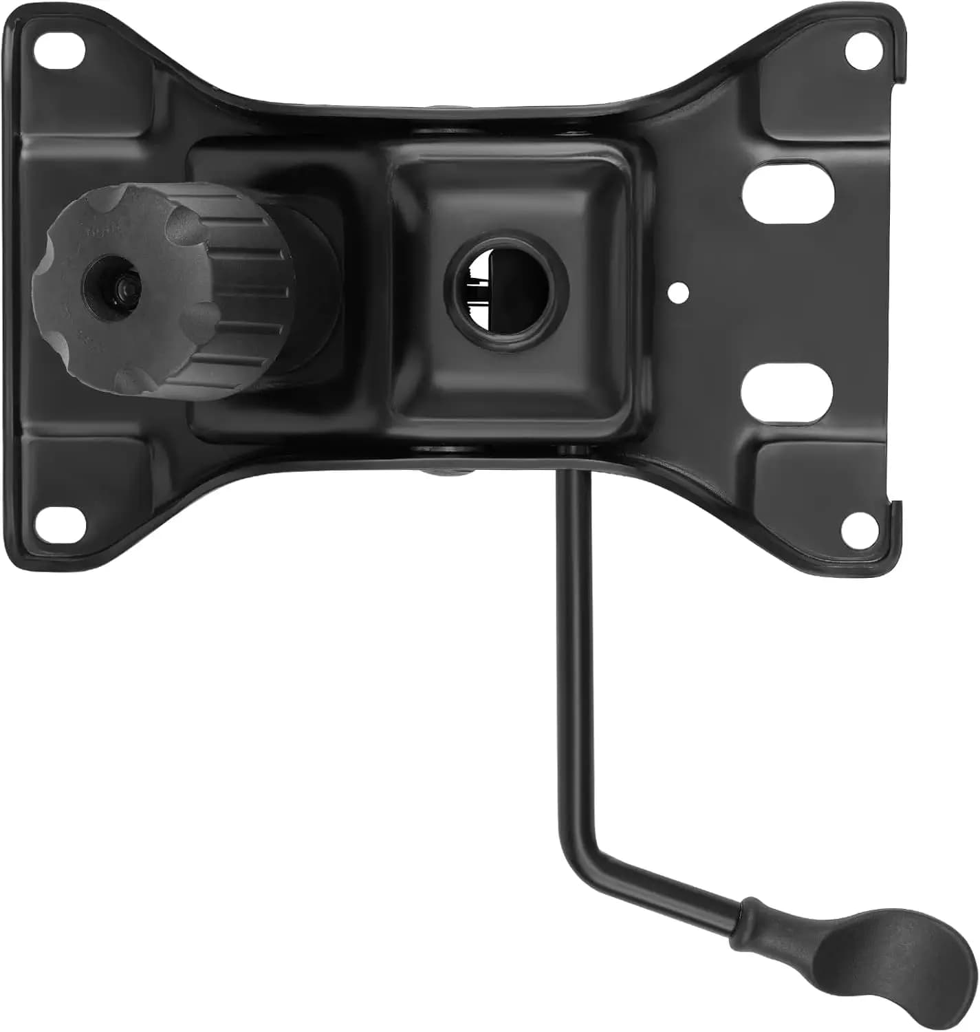 Base per sedia resistente da 500 libbre con controllo dell'inclinazione e rotazione, adatta per sedie direzionali e da gaming, fori di montaggio da 6'' x 10,2''.
