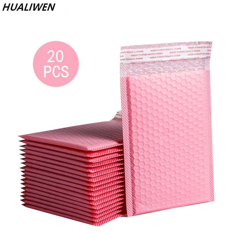 Self-sealing padded envelopes for postal envelopes with 20 pieces