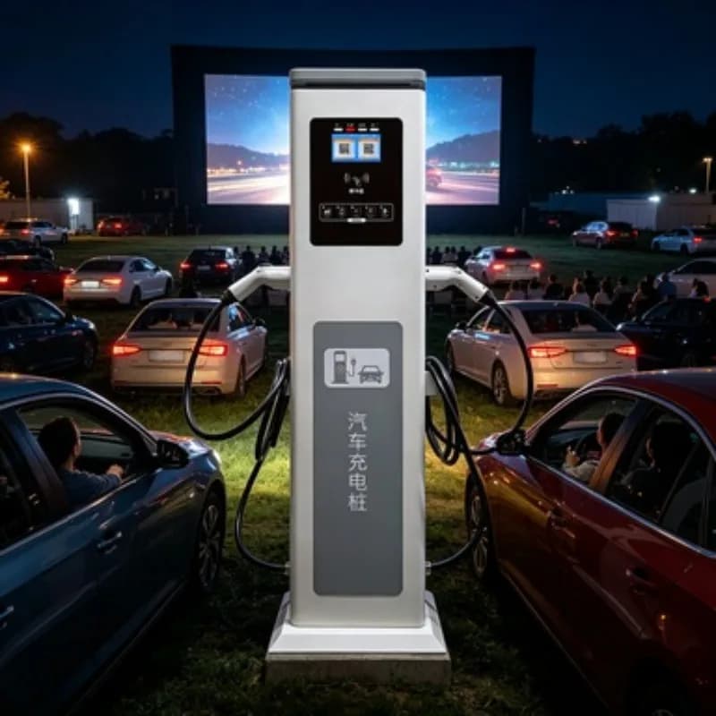 Stazione di Ricarica EV da Parete Tipo 2 da 7kW 11kW 22kW con Schermo LCD e Controllo App, Certificata CE ROHS per Uso Domestico
