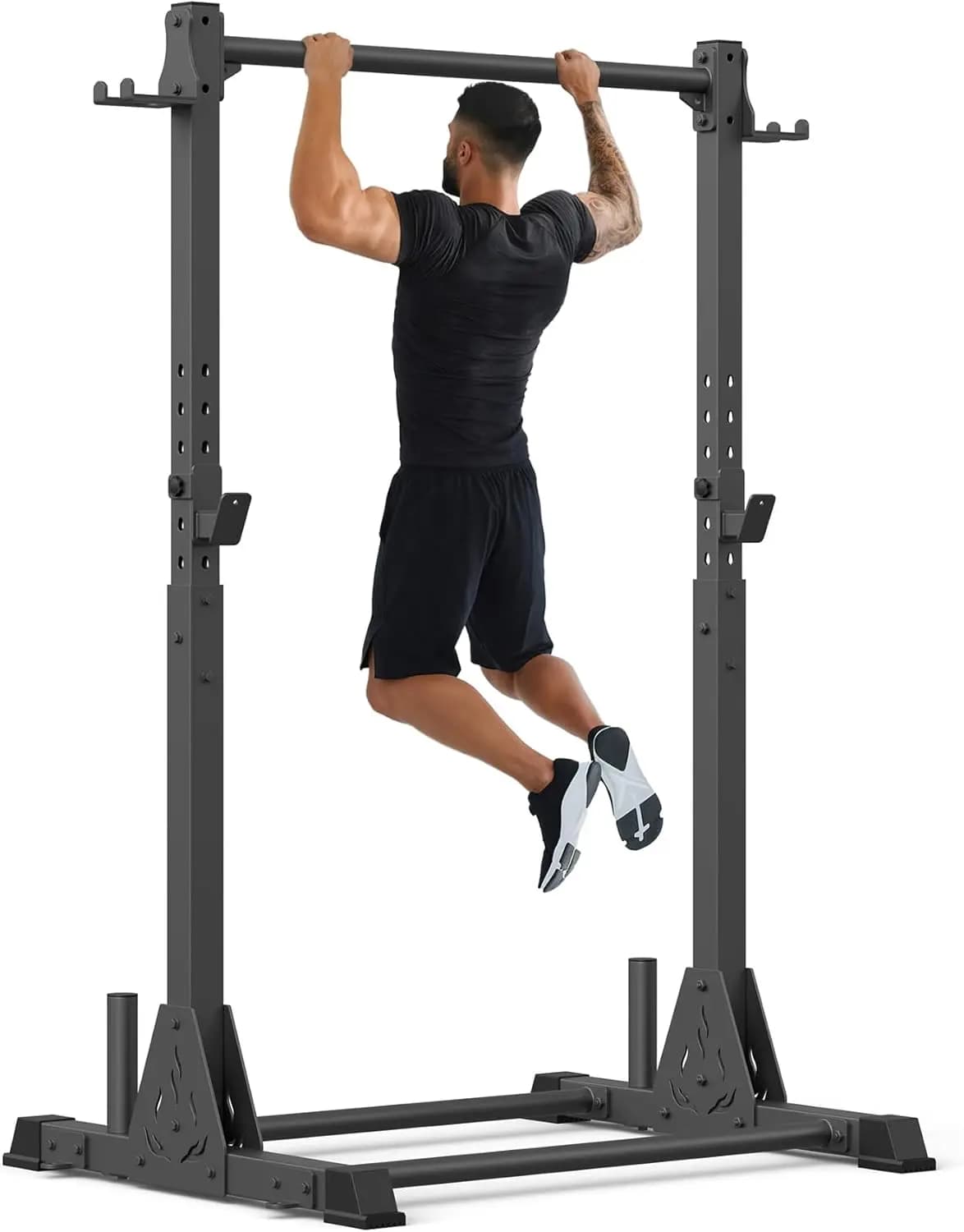 Traction station, separate multifunctional traction bar for strength training, height-adjustable power tower, weight C from 600 pounds