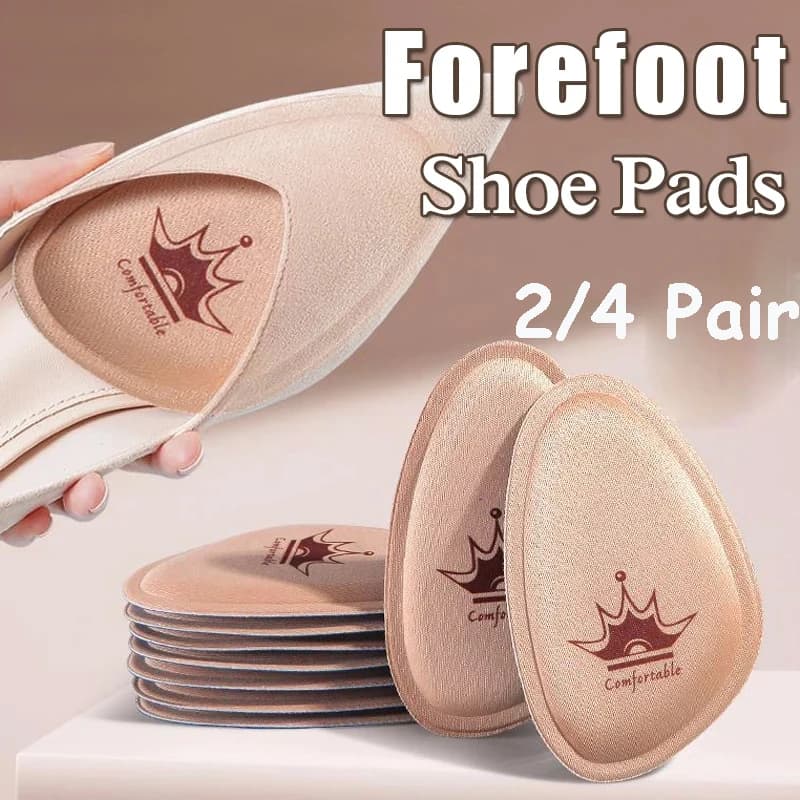Cuscinetti Antidolorifici per l'Anteriore del Piede da Donna, Mezze Solette Antiscivolo Traspiranti e Assorbenti per Scarpe