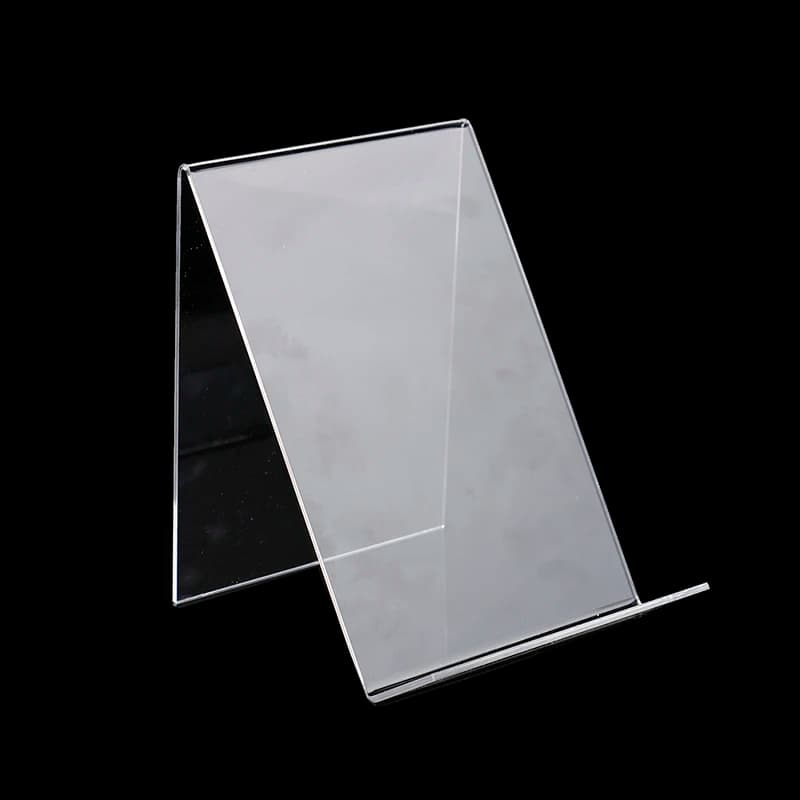 Espositore per Libri in Acrilico, Cornice Portafoto, Porta Brochure, Organizzatore per Aula, Esposizioni Educative e Scrivania
