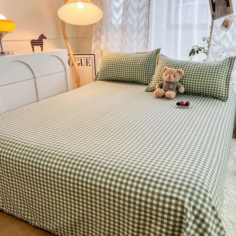 Beautiful and Lovely Bed Sheet Patterns with Rich Colors for Student Dormitories Single Bed Sheets Double Beds Simple Bedding