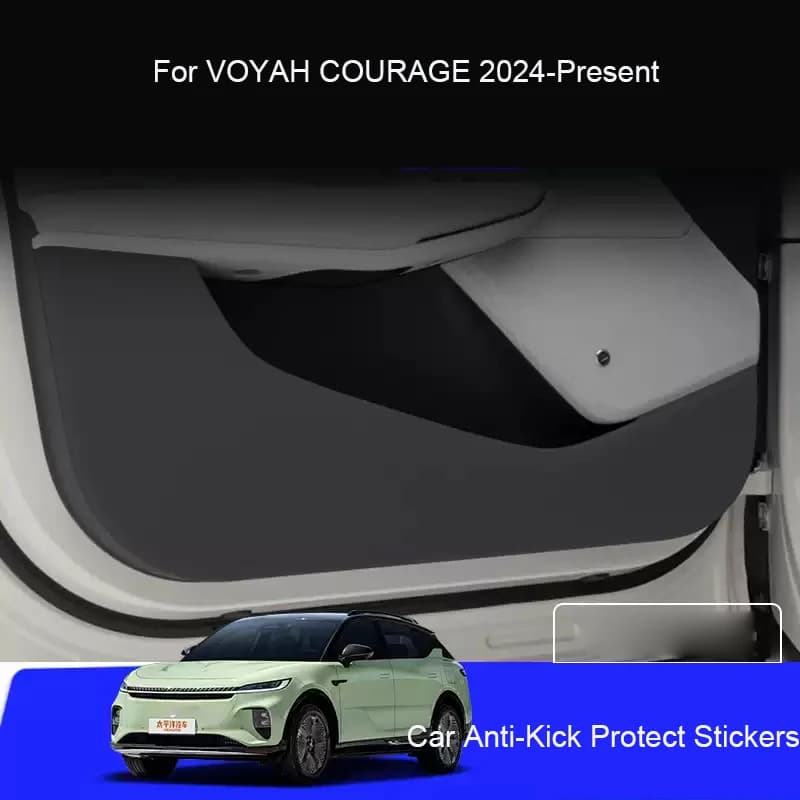 Auto B-Pillar Porta Anti-Calcio Proteggere Pad Per VOYAH COURAGE 2024-2026 Tronco Anti-Sporco Resistente Ai Graffi Auto Interni accessori