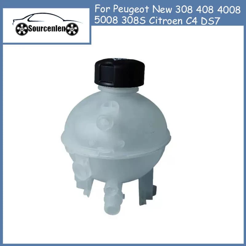 Nuovo Serbatoio di Espansione del Liquido di Raffreddamento per Peugeot Nuova 308 408 4008 5008 308S Citroen C4 DS7 9678126080