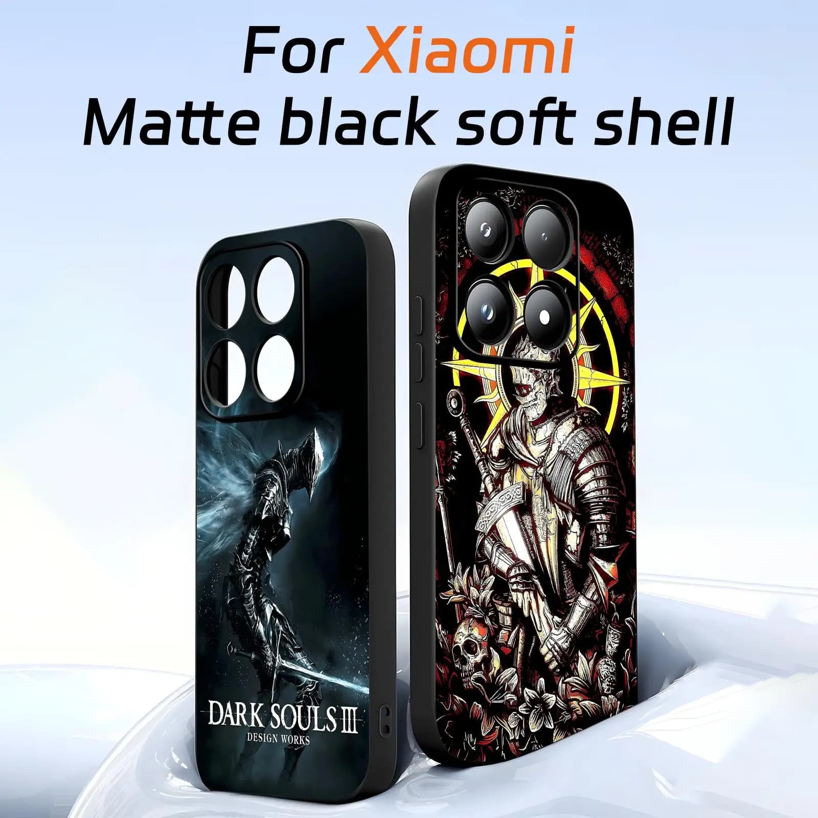 hot game DARK SOULS Phone Case For Xiaomi 17 15 14 13 12 11 T Ultra Pro Soft black Shockproof Cover