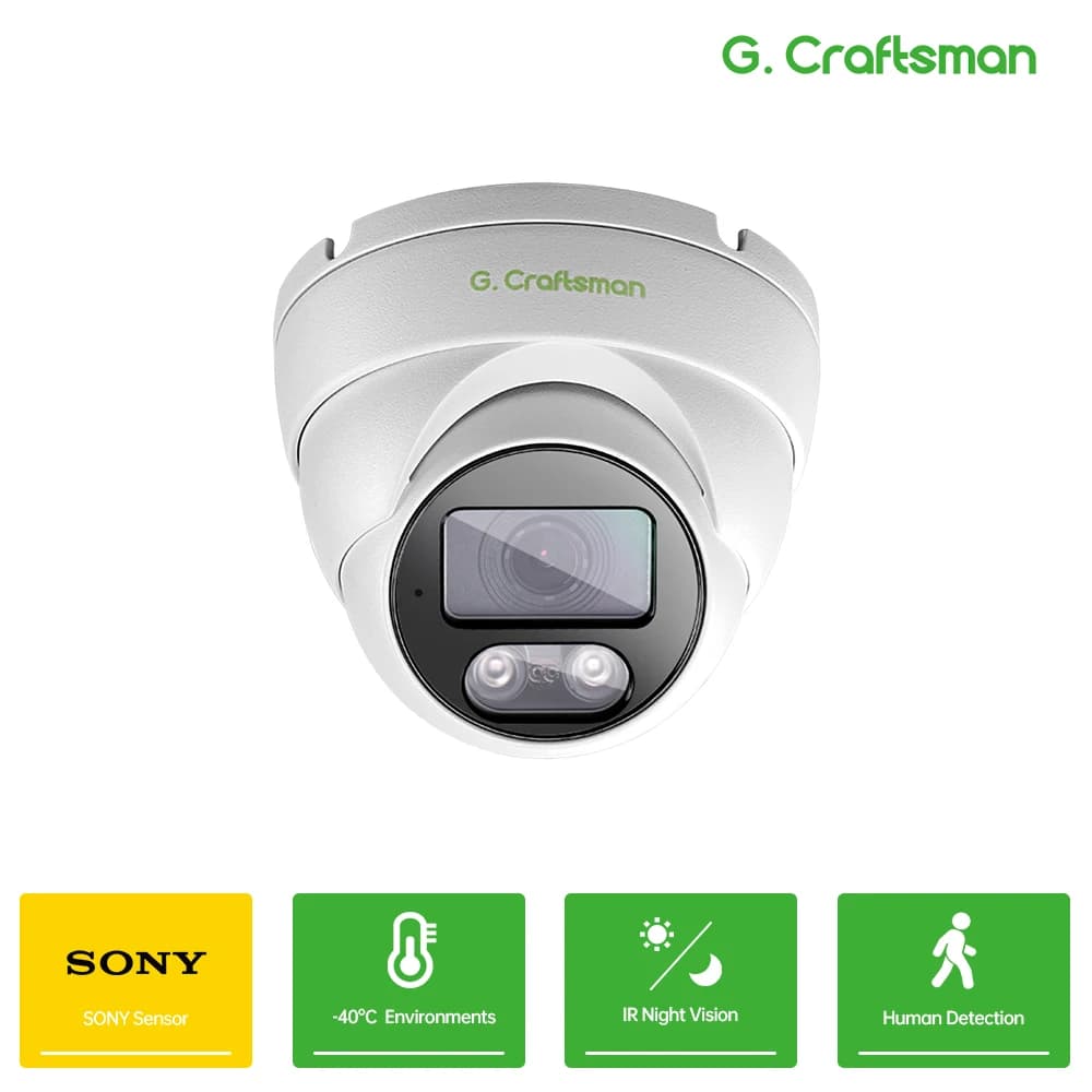 CN XMeye X 6MP, 2.8 mm, 20 FPS, for interior, IP camera, POE, wide-angle, audio, infrared, security video surveillance