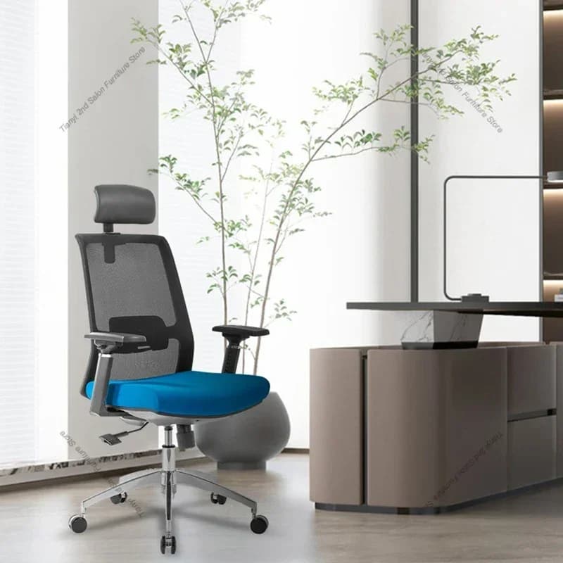 Comfort Sedentario Sedie da ufficio ergonomiche Esports Gaming Schienale da lavoro Sedie da ufficio Riunioni Clerk Mobili da salone Sillas FYOC