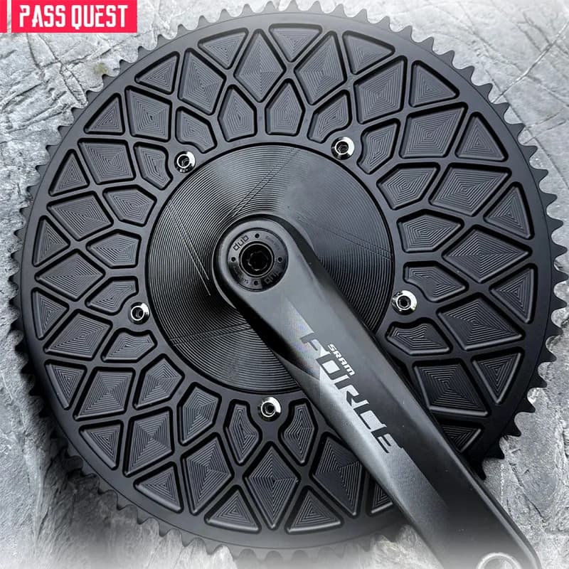 PASS QUEST 144 BCD 1/8" Fixie Single Speed BMX Pista Corona 42-65T Accessori per biciclette