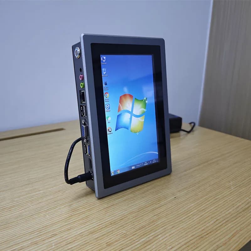 Monitor Touch Industrial Capacitive/Resistivo da 7/10 Pollici, PC All-in-One Android, Wall Display for Fairs