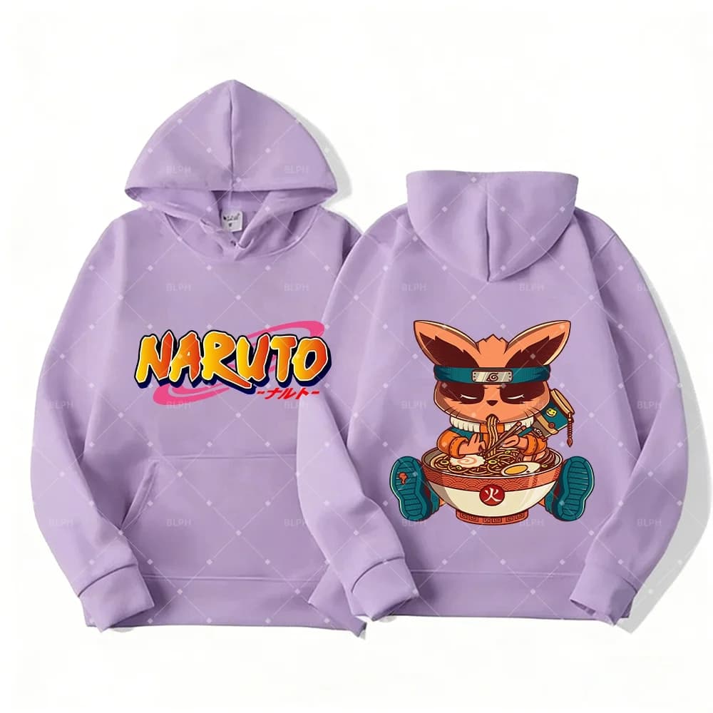 Felpe Familiari Ispirate a NARUTO, Design Unico con Elementi Grafici Accattivanti per Genitori e Figli