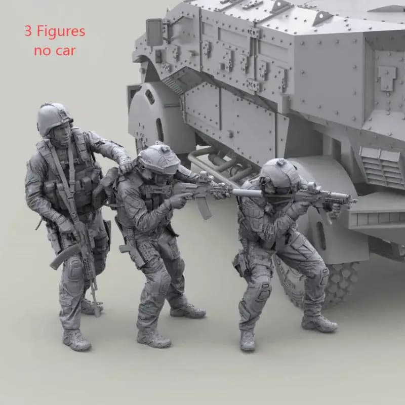 1/35 Resin Model Figure GK ， Unassembled and unpainted kit