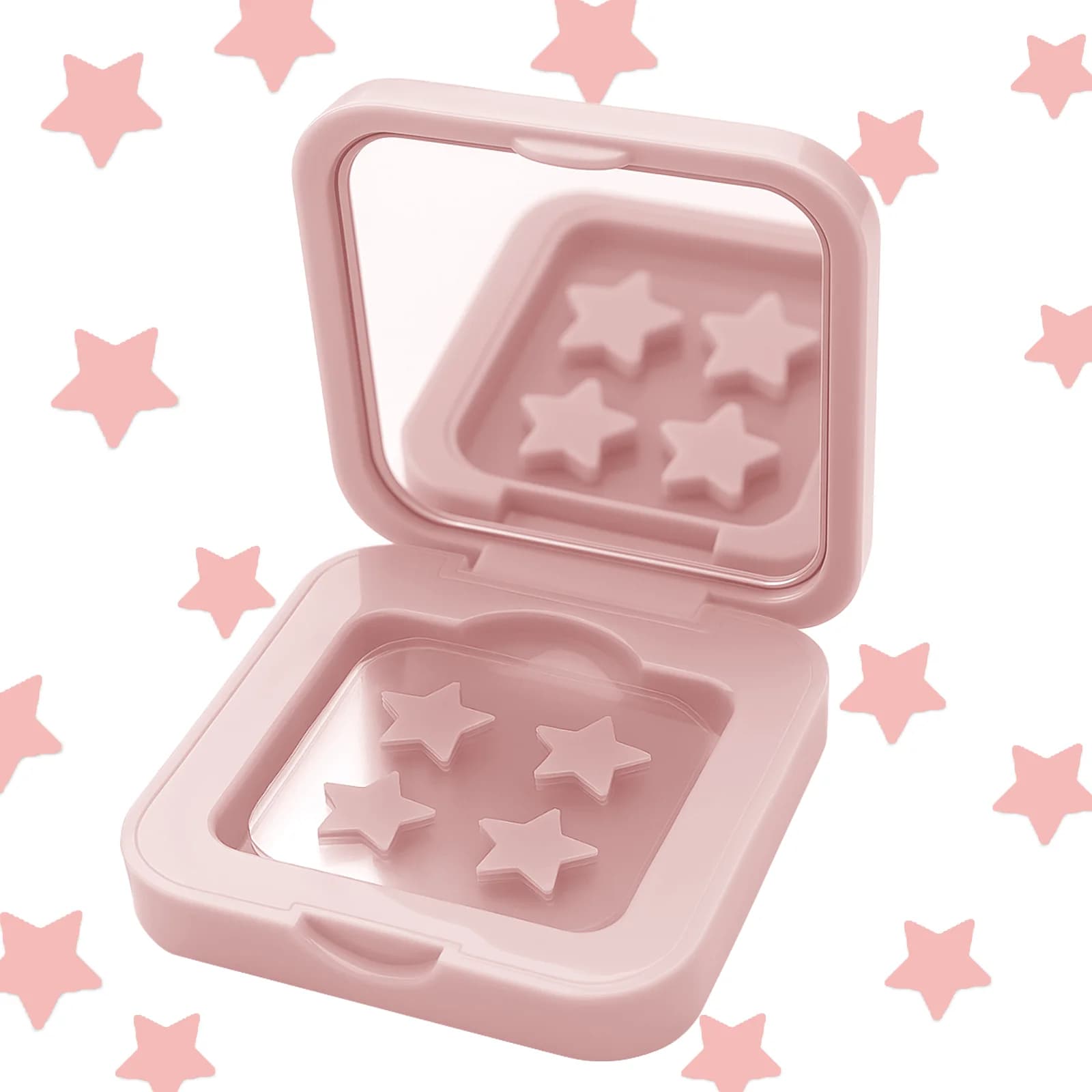 60 acne patches, without alcohol and fragrances, cover acne and imperfections, patches for face and skin spots, luxury makeup mirror