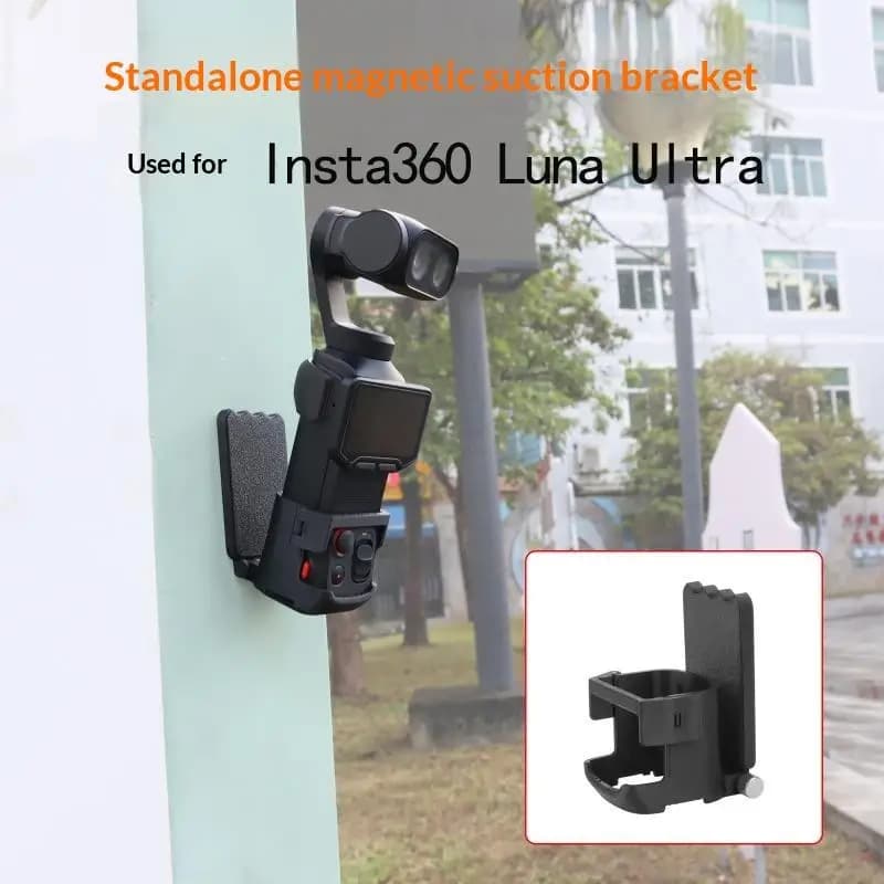 Scratch-proof Magnetic Mount for Insta360 Luna Ultra Adjustable Camera Fixed Holder for Outdoor Adventure Shooting