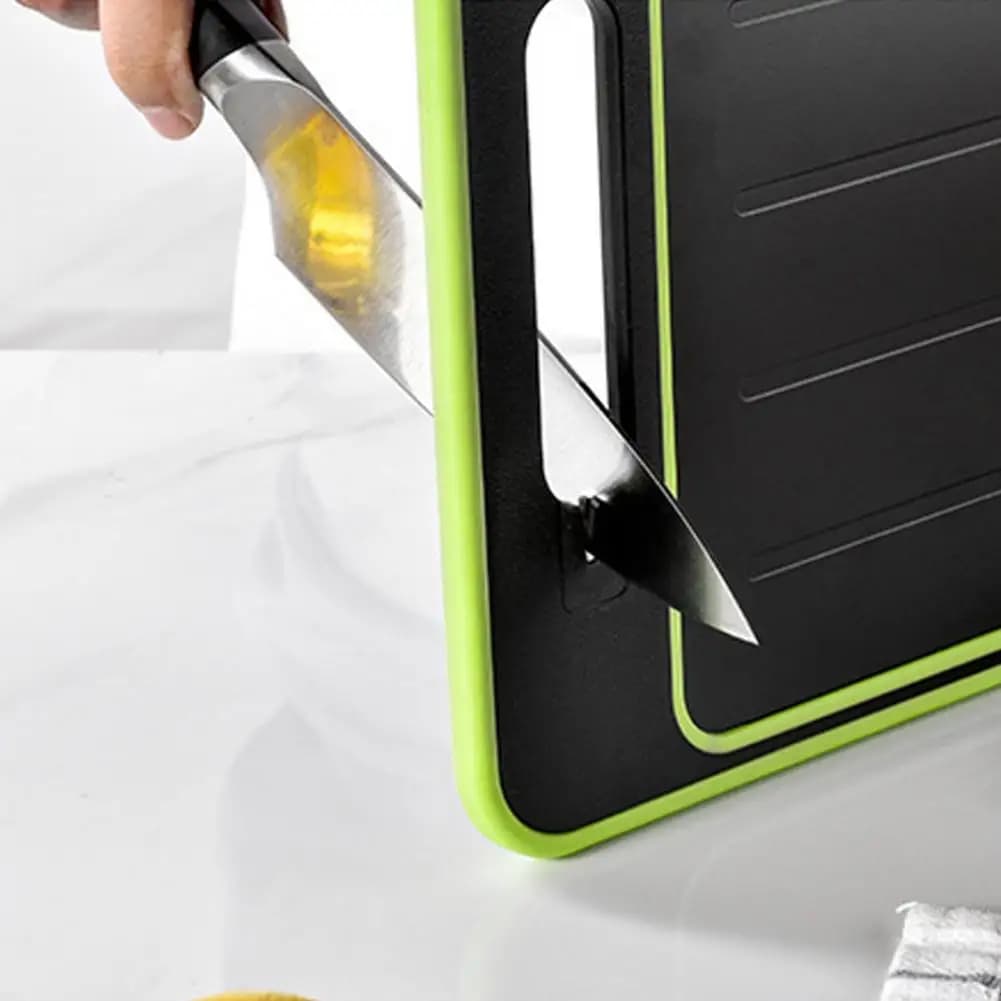 Easy to store double cutter with defrosting tray pencil sharpener hanging kitchen cutter for home