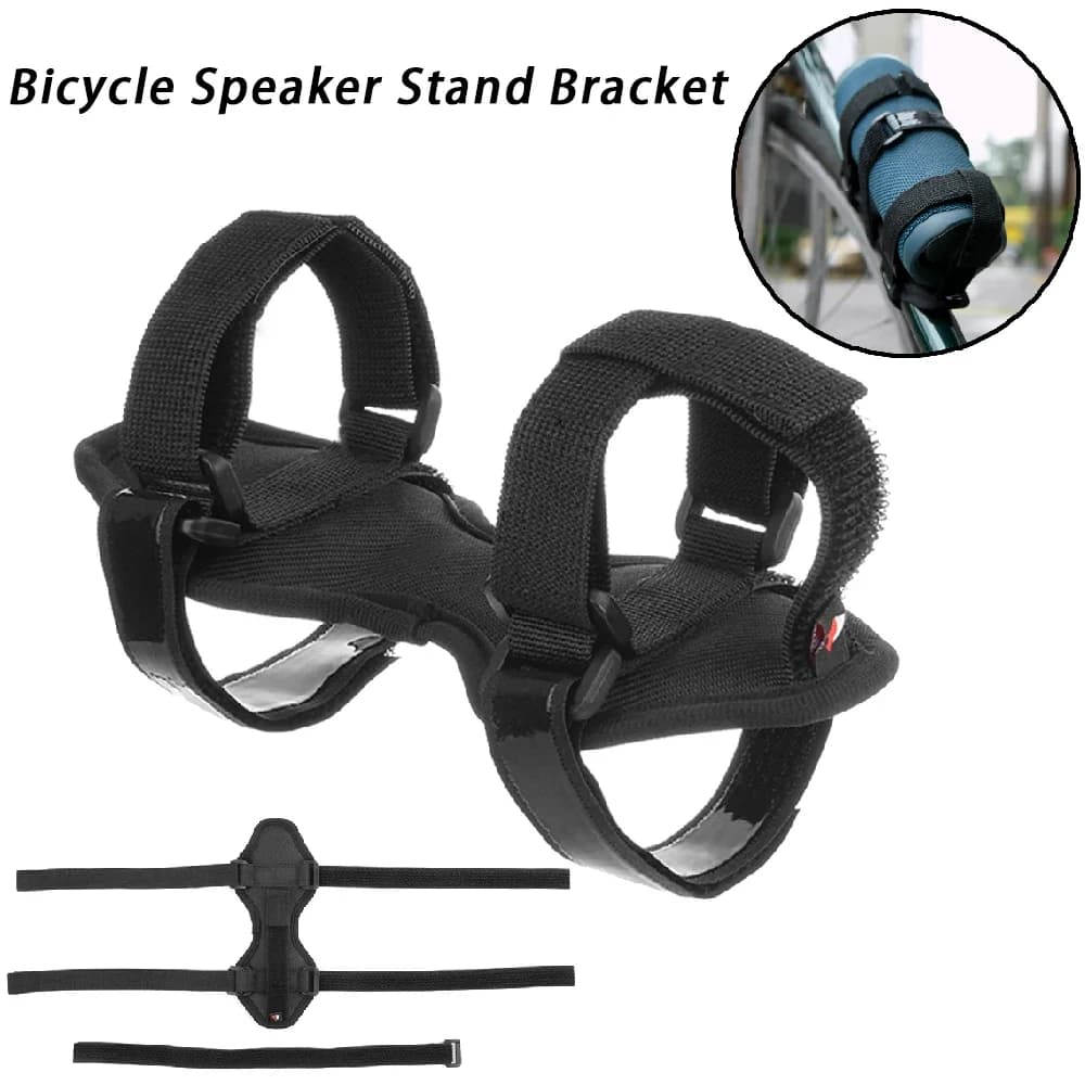 Staffa di supporto per altoparlante portatile per bicicletta per altoparlante Bluetooth JBL cinghia fissa portabicchieri per scooter per bici portaborraccia per bollitore